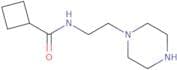 N-[2-(Piperazin-1-yl)ethyl]cyclobutanecarboxamide
