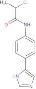 2-Chloro-N-[4-(1H-imidazol-4-yl)phenyl]propanamide