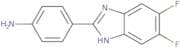 4-(5,6-Difluoro-1H-1,3-benzodiazol-2-yl)aniline