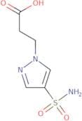 3-(4-Sulfamoyl-1H-pyrazol-1-yl)propanoic acid