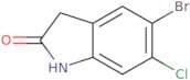 5-bromo-6-chloro-2,3-dihydro-1H-indol-2-one