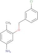 3-[(3-Chlorophenyl)methoxy]-4-methylaniline
