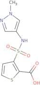 3-[(1-Methyl-1H-pyrazol-4-yl)sulfamoyl]thiophene-2-carboxylic acid