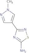 3-(1-Methyl-1H-pyrazol-4-yl)-1,2,4-thiadiazol-5-amine
