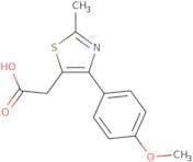 2-[4-(4-Methoxyphenyl)-2-methyl-1,3-thiazol-5-yl]acetic acid