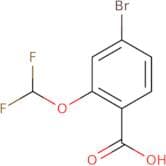4-bromo-2-(difluoromethoxy)benzoic acid