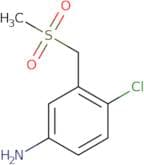 4-Chloro-3-(methanesulfonylmethyl)aniline