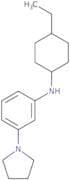 N-(4-Ethylcyclohexyl)-3-(pyrrolidin-1-yl)aniline