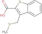 3-[(Methylsulfanyl)methyl]-1-benzothiophene-2-carboxylic acid
