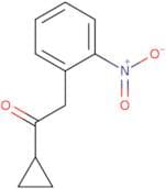1-Cyclopropyl-2-(2-nitrophenyl)ethan-1-one