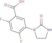 2,4-Difluoro-5-(2-oxoimidazolidin-1-yl)benzoic acid