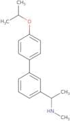 Methyl(1-{3-[4-(propan-2-yloxy)phenyl]phenyl}ethyl)amine