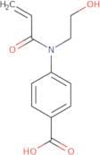 4-[N-(2-Hydroxyethyl)prop-2-enamido]benzoic acid
