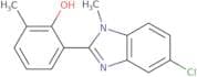 2-(5-Chloro-1-methyl-1H-1,3-benzodiazol-2-yl)-6-methylphenol