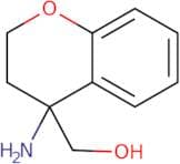 (4-Amino-3,4-dihydro-2H-1-benzopyran-4-yl)methanol