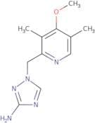 1-[(4-Methoxy-3,5-dimethylpyridin-2-yl)methyl]-1H-1,2,4-triazol-3-amine