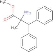 Methyl 2-amino-2-methyl-3,3-diphenylpropanoate