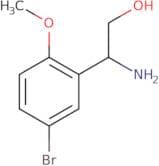 2-Amino-2-(5-bromo-2-methoxyphenyl)ethan-1-ol
