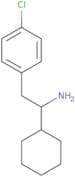 2-(4-Chlorophenyl)-1-cyclohexylethan-1-amine