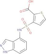 3-[(1H-Indazol-4-yl)sulfamoyl]thiophene-2-carboxylic acid