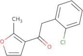 2-(2-Chlorophenyl)-1-(2-methylfuran-3-yl)ethan-1-one