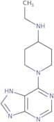 N-Ethyl-1-(1H-purin-6-yl)piperidin-4-amine