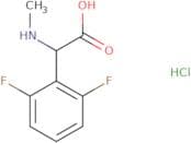 2-(2,6-Difluorophenyl)-2-(methylamino)acetic acid hydrochloride
