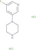 1-(5-Fluoropyridin-3-yl)piperazine dihydrochloride