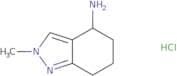 2-Methyl-4,5,6,7-tetrahydro-2H-indazol-4-amine hydrochloride