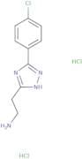2-[3-(4-Chlorophenyl)-1H-1,2,4-triazol-5-yl]ethan-1-amine dihydrochloride