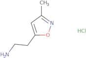 2-(3-Methyl-1,2-oxazol-5-yl)ethan-1-amine hydrochloride