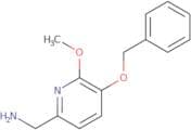 [5-(Benzyloxy)-6-methoxypyridin-2-yl]methanamine