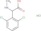 2-(2,6-Dichlorophenyl)-2-(methylamino)acetic acid hydrochloride