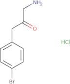 1-Amino-3-(4-bromophenyl)propan-2-one hydrochloride