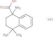 1-Amino-4,4-dimethyl-1,2,3,4-tetrahydronaphthalene-1-carboxylic acid hydrochloride