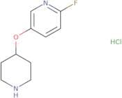 2-Fluoro-5-(piperidin-4-yloxy)pyridine hydrochloride