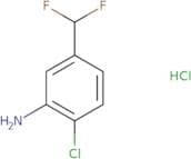 2-Chloro-5-(difluoromethyl)aniline hydrochloride