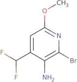 2-Bromo-4-(difluoromethyl)-6-methoxypyridin-3-amine