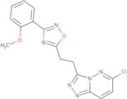 5-(2-{6-Chloro-[1,2,4]triazolo[4,3-b]pyridazin-3-yl}ethyl)-3-(2-methoxyphenyl)-1,2,4-oxadiazole