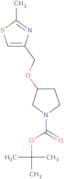 tert-Butyl 3-[(2-methyl-1,3-thiazol-4-yl)methoxy]pyrrolidine-1-carboxylate
