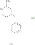 3-Methyl-1-(pyridin-3-ylmethyl)piperazine dihydrochloride