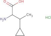 2-Amino-3-cyclopropylbutanoic acid hydrochloride