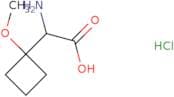 2-Amino-2-(1-methoxycyclobutyl)acetic acid hydrochloride