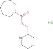 Piperidin-2-ylmethyl azepane-1-carboxylate hydrochloride