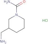 3-(Aminomethyl)piperidine-1-carboxamide hydrochloride