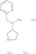 N-Methyl-N-(pyrimidin-2-ylmethyl)pyrrolidin-3-amine trihydrochloride