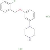 1-{3-[(2-Chlorophenyl)methoxy]phenyl}piperazine dihydrochloride