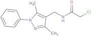 2-Chloro-N-[(3,5-dimethyl-1-phenyl-1H-pyrazol-4-yl)methyl]acetamide