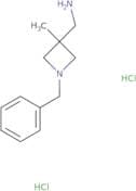 (1-Benzyl-3-methylazetidin-3-yl)methanamine dihydrochloride