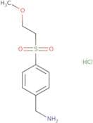 [4-(2-Methoxyethanesulfonyl)phenyl]methanamine hydrochloride